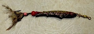 Fly Lure 1960-1970’s Metal Decorative-Unknown Maker-6cm W-See Photos-Rarest. - Picture 1 of 4