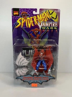 Figura 1996 Toy Biz Spider-Man Vampire Wars VAMPIRE SPIDER-MAN - NUEVA SELLADA Foto 1 de 4