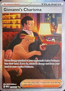 Pokemon TCG Giovanni's Charisma 204/165 151 - Picture 1 of 2