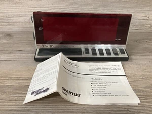 Vintage SPARTUS 1150 Alarm Clock Large Red LED Display 1970's/1980s Digital 4.B1 - Picture 1 of 10