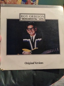 Roy Orbison Monumental Hits Lp vinyl album Aus press 1989 Near Mint AX 701466 - Picture 1 of 3