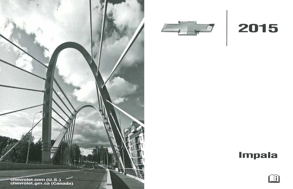 2015 Chevrolet Impala Owners Manual User Guide Reference Operator Book - Изображение 1 из 1