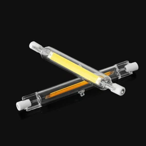 Dimmable R7s LED COB Light Bulb 78mm 118mm 12W 25W Glass + Ceramics T3 J Type - Picture 1 of 14