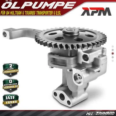 Pompa olio pompa olio per VW Multivan V Touareg Transporter V 2.5L anno 2003-2010 - Immagine 1 di 4