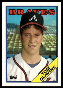 1988 Topps  779 Tom Glavine  Rc Atlanta Braves