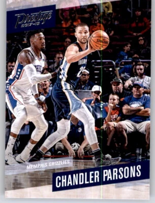 2017-18 Prestige Chandler Parsons NBA PWE Base Card Grizzlies #33 - Image 1 of 2