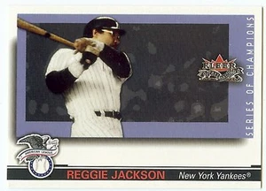 Reggie Jackson #6 - 2002 Fleer Series of Champions Insert - Picture 1 of 1