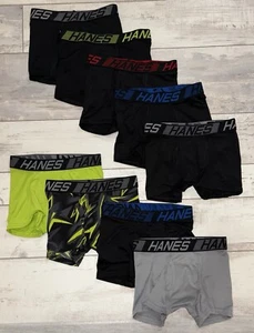 Slip boxer Hanes X-temp confezione da 9 confezione taglia S 6-8 - elasticizzati/malvaganti l'umidità/senza etichette - Foto 1 di 12