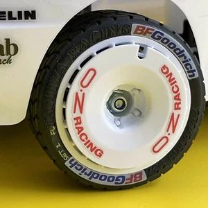 RC 10. Maßstab RAD UND REIFEN RENN RALLYE LOGO Aufkleber Aufkleber Turbo Fans etc - Bild 1 von 8