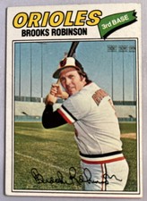1977 Topps   BROOKS ROBINSON Baltimore Orioles #285 EX+