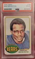 1976 TOPPS #148 WALTER PAYTON ROOKIE CARD RC PSA 4 BEARS
