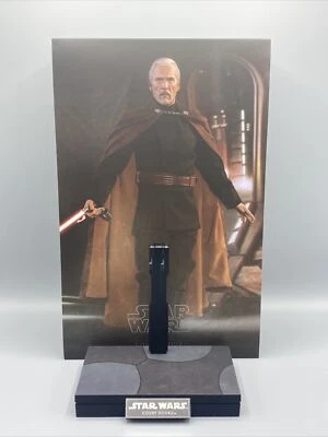 Hot Toys MMS496 Episode II Attack of The Clones Count Dooku Stand Only - Image 1 of 3