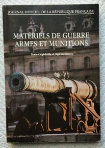 JORF~KRIEGSMATERIAL WAFFEN & MUNITION~GESETZE & BEHÖRDLICHE TEXTE~  - Bild 1 von 7
