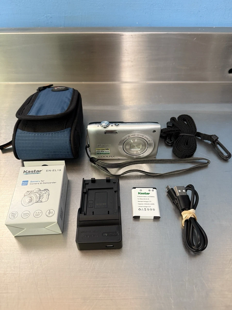 Nikon COOLPIX s3300 ジャンク Preços baixos em Câmeras digitais Nikon COOLPIX S3300 | eBay