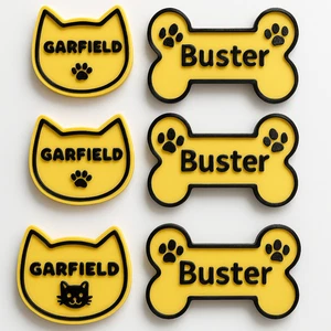 3D printed pet tags small, medium, large - Picture 1 of 3