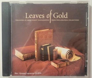 Leave of Gold CD-ROM Manuscript Illumination from Philadelphia Collections Art - Afbeelding 1 van 5