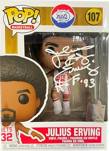Julius Erving Dr. J "HOF 93" Autographed Funko Pop (JSA) - Picture 1 of 1