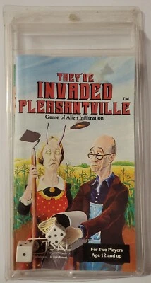 Unpunched TSR 1980 They've Invaded Pleasantville Game of Alien Infiltration VTG - Image 1 of 4
