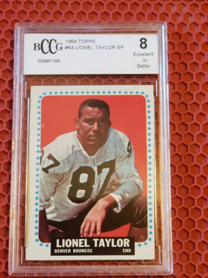 1964 lionel taylor bccg 8. sp. - Image 1 of 3