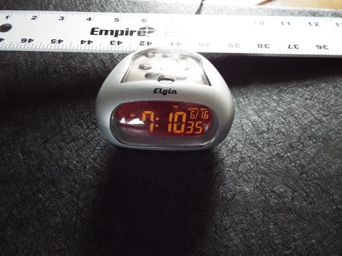 ELGIN ELECTRIC ALARM CLOCK Cover