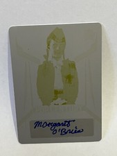 2023 Leaf Pop Century Margaret O’Brien Autograph 1/1 Printing Plate Auto Card 1