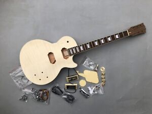 1Set Mahogany guitar body Guitar Neck 22fret 24.75inch Rosewood DIY Guitar Kit