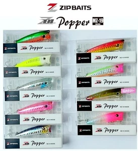 Zip Baits Zbl Popper Taille 68mm, Topwater Leurre, Mer Bass, Brème, Bleu Fish, - Photo 1/13