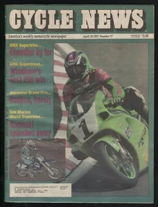 1997 April 30 Cycle News - Vintage Motorcycle Newspaper - Picture 1 of 2