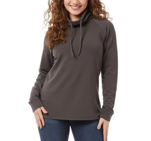 32 Grad Damen Pullover mit Trichterkragen XL / Xlarge grün - Bild 1 von 4