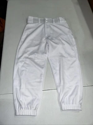 Pantalones de béisbol Franklin blancos medianos para jóvenes Foto 1 de 4