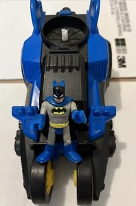 Batman Imaginext Motorized Batmobile DC Comics Fisher Price 2012 With Figure - Picture 1 of 1