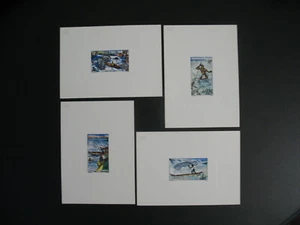 Congo épreuve de luxe N° 383 - 384 - 385 - 386  Pêches Traditionnelles  - Picture 1 of 1