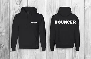 Bouncer HOODIE WORKWEAR Event Security Bar Club Doorman Staff Guard - Picture 1 of 16