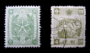 MANCHUKUO - SCOTT# 62-63 - MH/USED - CAT VAL $9.00 - Picture 1 of 2