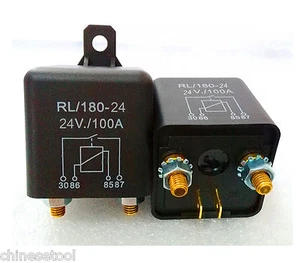 1pc New DC 24V 100A Heavy Duty Split Charge ON/OFF Relay Car Truck Boat - Picture 1 of 4