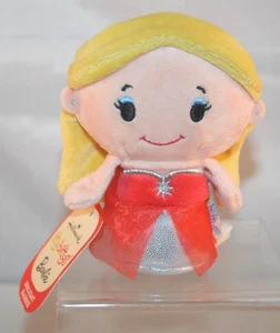 Hallmark Itty Bittys Barbie - Holiday Barbie - Plush 4.5" - NWT - Picture 1 of 4
