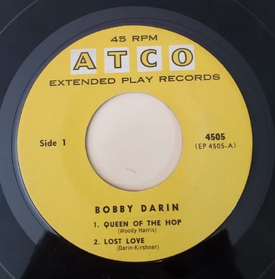 Bobby Darin  (ROCK N ROLL EP NO COVER 45) #4505 PLAYS VG - Image 1 of 4