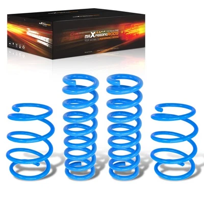 Muelles helicoidales de descenso delanteros y traseros MaXpeedingrods 1,7" x 1,6" para BMW 328i 12-16 Foto 1 de 4
