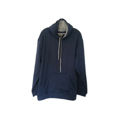 Sudadera con capucha Zorrel Navy talla grande Nueva Foto 1 de 4