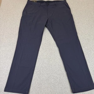 Wetterfeste Herren 40x32 Tech Utility Hose Slim Straight Fit Stretch Mood Indigo - Bild 1 von 17