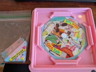 Juego de mesa Girl Talk 1990 vintage PIEZAS DE REPUESTO Foto 1 de 2