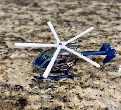 Matchbox Sky Busters THANK YOU HEROES COVID Airblade News Helicopter New - Image 1 of 4