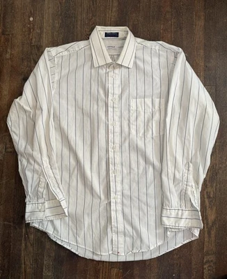 Popelín inglés vintage años 90 Lazarus by Hathaway manga larga abotonada EE. UU.������ Foto 1 de 4