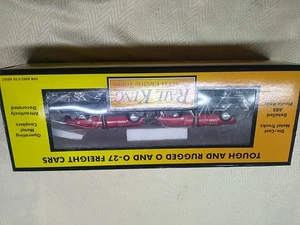 RailKing MTH C&O Flatcars With Two 1949 Buick Roadmasters 30-76118 NOS  - Picture 1 of 7