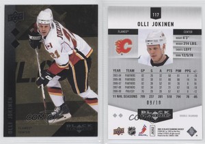 2009-10 Upper Deck Black Diamond Gold /10 Olli Jokinen #117