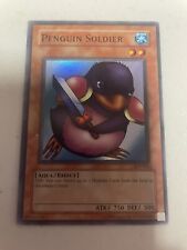 Yugioh Penguin Soldier - SDJ-022 - Holo Super Rare Unlimited Edition