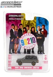 Greenlight 44930-A Hollywood 33 Beverly Hills 90210 - 1988 Jeep Cherokee Limited - Imagen 1 de 2