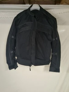 Viking Cycle Motorcycle Jacket Size Small Men's Full Zip Padded Adult LNC - Bild 1 von 13