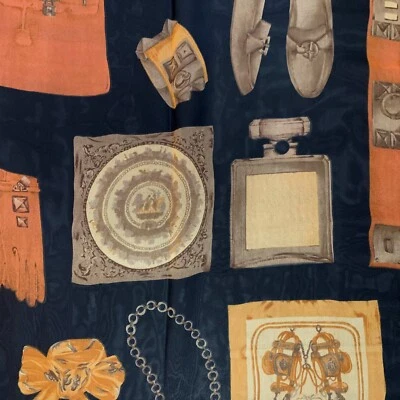 Bufanda transparente para mujer envoltura novedad boho caprichoso arte para usar maximalista ecléctico Foto 1 de 4