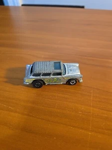 Vintage 1969 Hot Wheels Redline Chrome Alive '55 Hong Kong 1955 Chevy Nomad Car - Picture 1 of 6